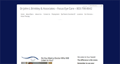 Desktop Screenshot of focus-eyecare.com